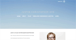 Desktop Screenshot of justincayd.com